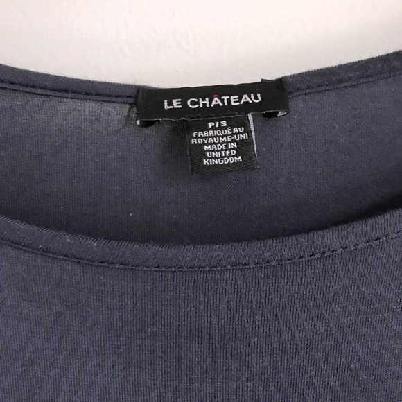 Midi BodyCon Dress | Slate Blue/Grey - Picture 2 of 4